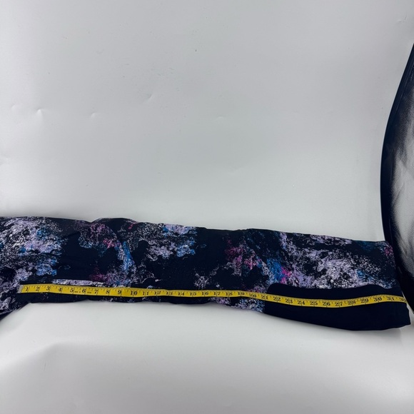 Spyder Echo Gtx GoreTex Black and Pink Ski Pants with Artistic Design - Picture 10 of 11